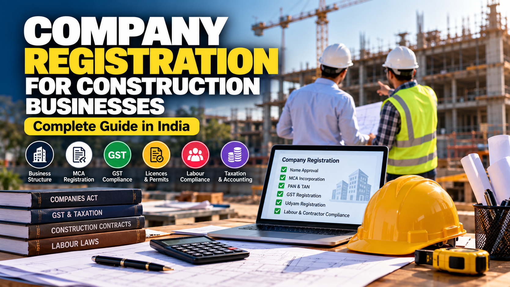 Company Registration for Construction Businesses in India: Complete Guide